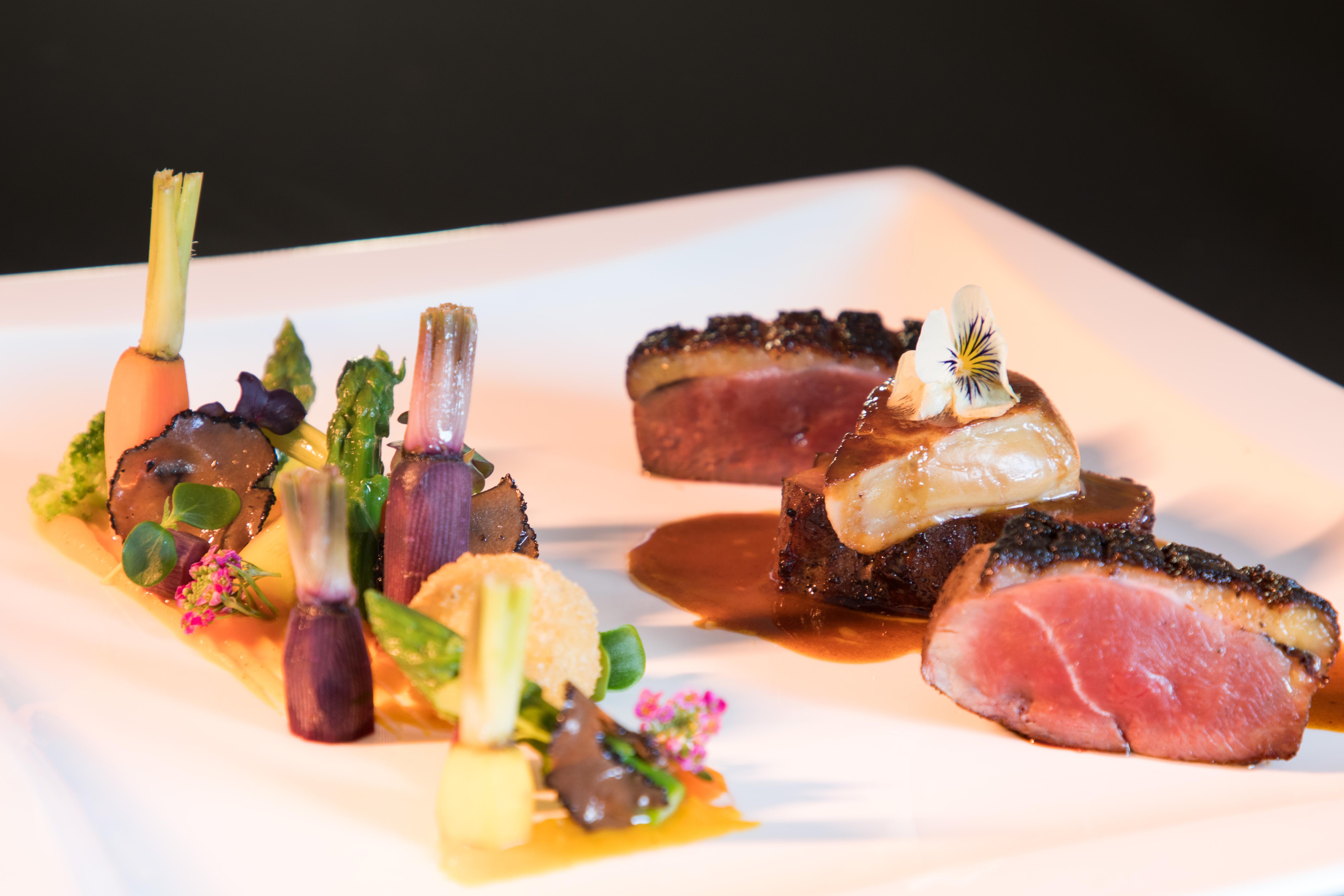 Seasense Boutique Hotel & Spa (Adults Only) Belle Mare Esterno foto A modern French dish